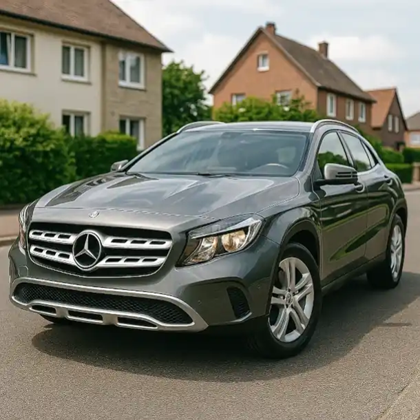 Gebrauchtwagen in der Mittelklasse beim Autoankauf in Baunatal, bereit für den Verkauf an einen neuen Besitzer.